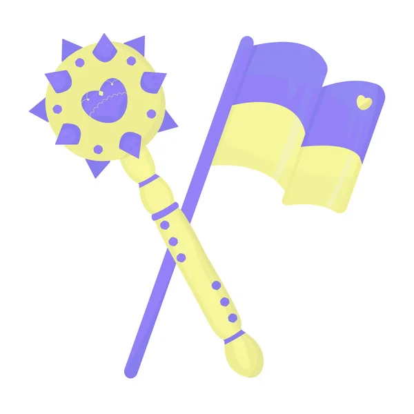 Masse Drapeau Ukrainiens — Image vectorielle