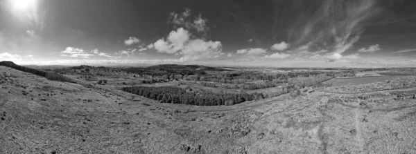 Aberdeenshire Panorama B&W