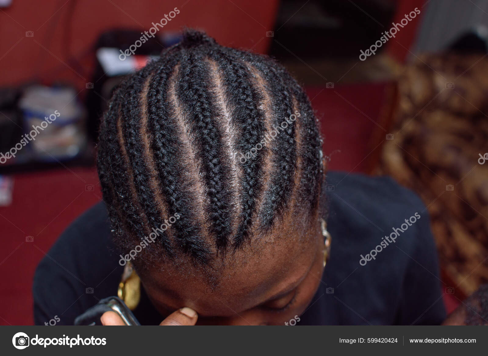 Aerial View Weave Hair Style Head African Nigerian Female Client Stock Photo by ©Kehindeolufemi 599420424 Aerial View Weave Hair Style Head African Nigerian Female Client Stock Photo by ©Kehindeolufemi 599420424