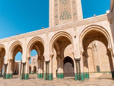 Casablanca 'nın 2. Hasan Camii, Fas - Gates