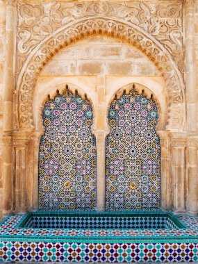 Rabat, Fas 'ta karmaşık desenler ve mozaikler