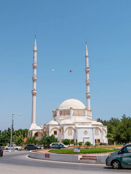 Мечеть Осман Фазиль Полат Паша Фамагуста Северный Кипр Солнечным Утром — стоковое фото