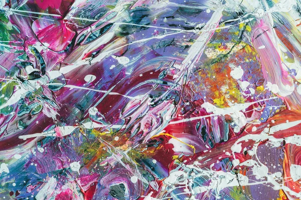 Pink and purple hand painted Abstract background with impasto textures. Thick paint texture for web design, art print, textured fonts, figures, and shapes