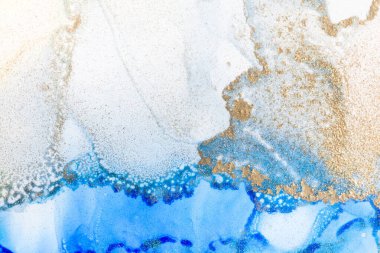 Soyut Büyük Set Resifi Arkaplanı. Alkol tuvale resim yaptırır. Modern sanat. Çağdaş sanat.