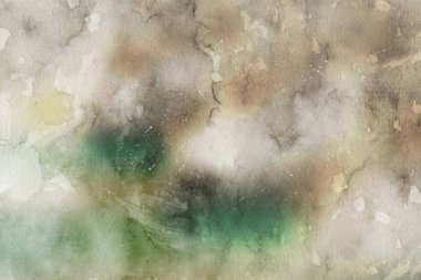 Özgeçmiş için soyut orman suluboyası. Yaratıcı soyut boyalı arkaplan, duvar kağıdı, doku.