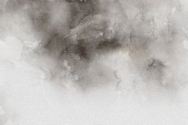 背景用の抽象茶色と灰色の水彩画 創造的な抽象的な絵の背景 テクスチャ — ストック写真