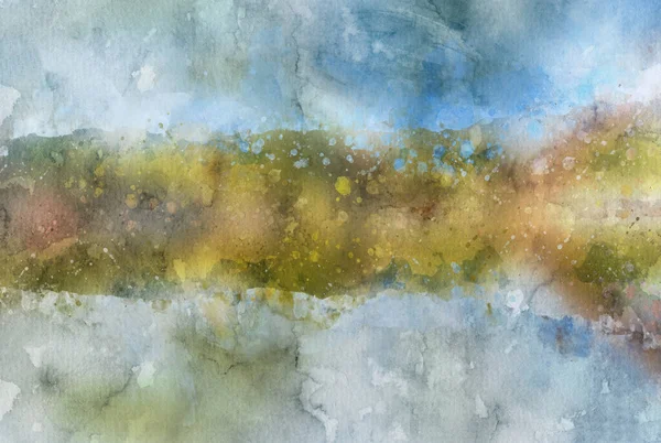 背景のための抽象的なカラフルな水彩画 創造的な抽象的な絵の背景 テクスチャ — ストック写真