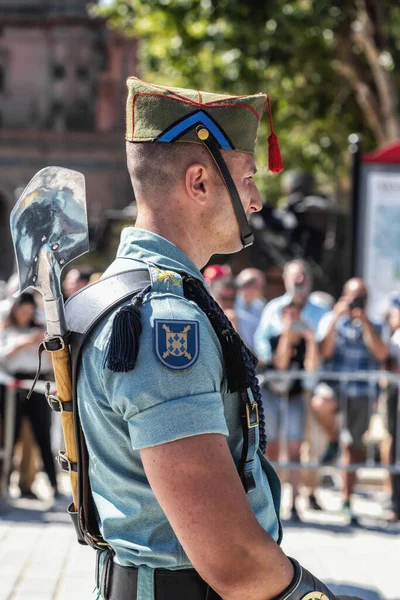 Siviglia Spagna Maggio 2019 Ritratto Soldato Della Legione Spagnola Unità — Foto Stock
