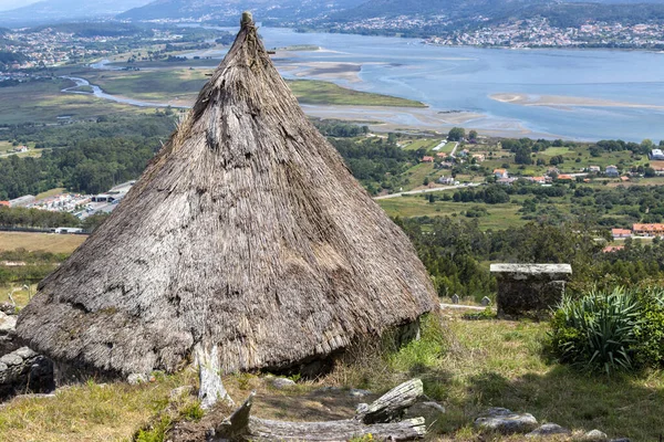 Ruins Ancient Celtic Village Santa Tecla Pontevedra Tourism Galicia Most — Stock Photo, Image