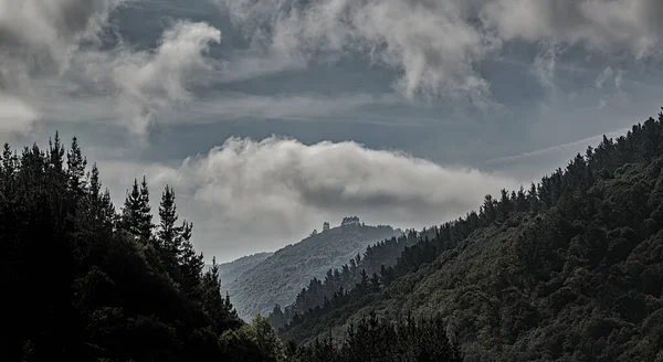 Bergslandskap Los Oscos Asturien Biosfärområde Vid Gränsen Mellan Asturien Och — Stockfoto