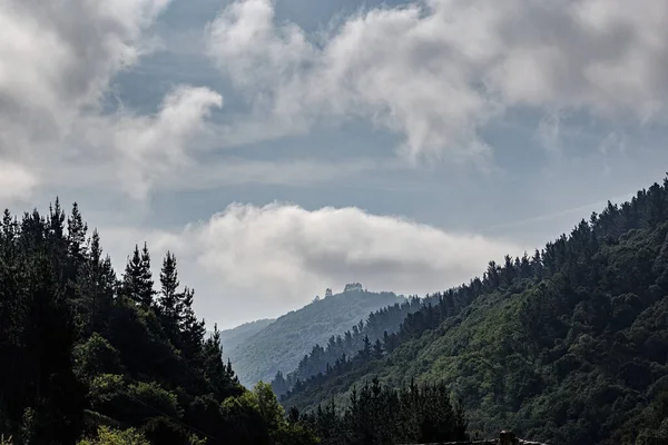 Bergslandskap Los Oscos Asturien Biosfärområde Vid Gränsen Mellan Asturien Och — Stockfoto