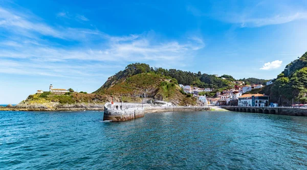 Pueblo Pesquero Tradicional Cudillero Asturias Los Lugares Turísticos Más Bellos —  Fotos de Stock