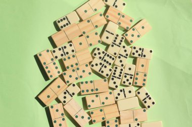 Arkaplan için domino oyunu.