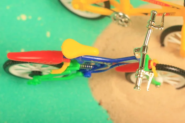 bike, toy, on green background, ride, fun, children,sand,beach ,play,summer,colorful,