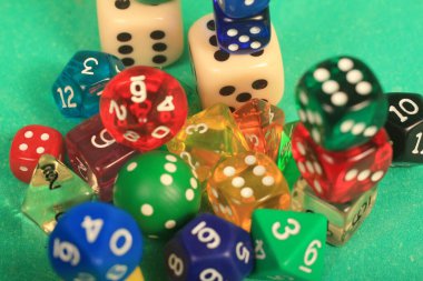 casino dice yakın çekim