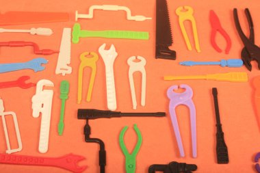 Onarım ve inşaat için araç gereç.