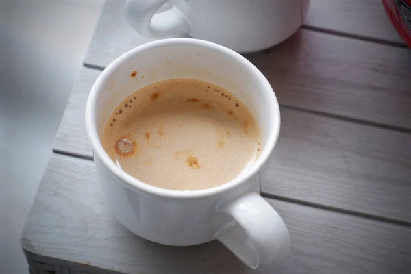 cup of coffee and white cups