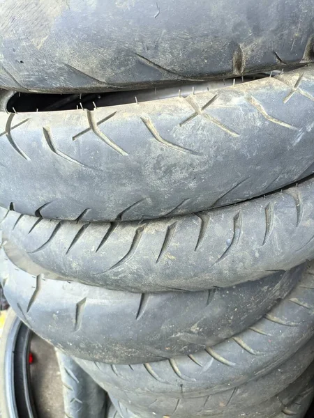 Close Car Tire — Stock Photo, Image