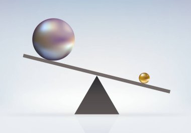Ters güç kavramı küçük bir top ile mücadele büyük bir top kaldırır sihirli gibi.