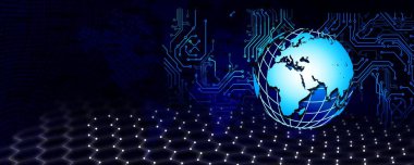 Metnin için alanı olan soyut arkaplan