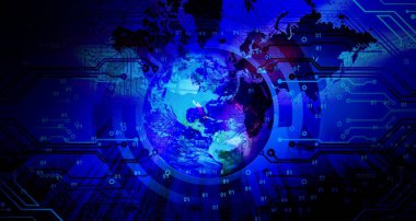 Metnin için alanı olan soyut arkaplan