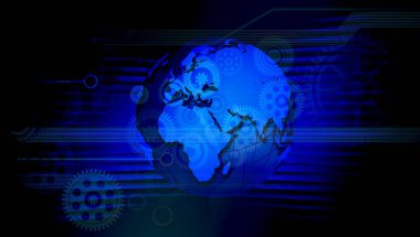 ikili kodlu soyut arkaplan