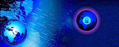 ikili kodlu soyut arkaplan