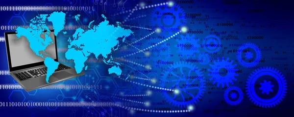 vites ve dişli tekerlekleri olan soyut arkaplan