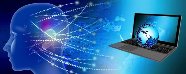 dünya haritası ve küresi olan dizüstü bilgisayar