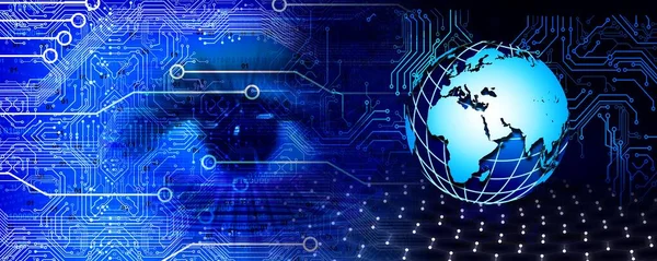 Dünya haritası ve küresi olan soyut arkaplan