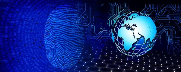 soyut dijital arkaplan, teknoloji bağlantısı ve internet konsepti, siber güvenlik