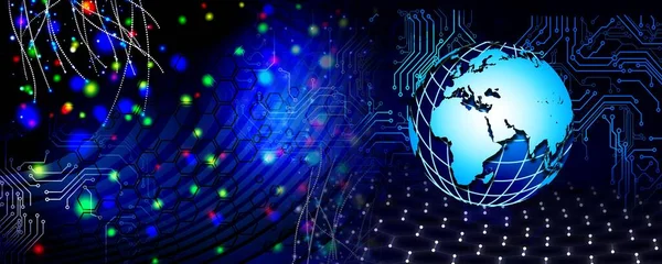 Metnin için alanı olan soyut arkaplan