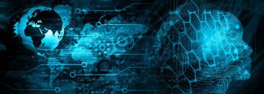 ikili kodlu soyut arkaplan