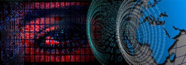 Metin için alanı olan soyut arkaplan