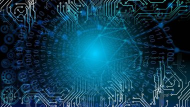 ikili kodlu soyut arkaplan