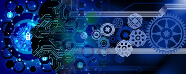 vites ve dişli tekerlekleri olan soyut arkaplan