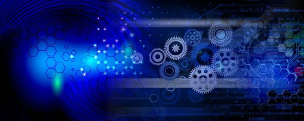 vites ve dişli tekerlekleri olan soyut arkaplan