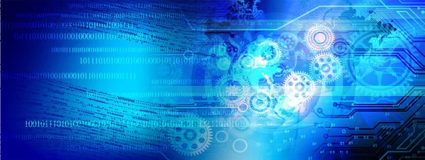 ikili kodlu soyut teknoloji arkaplanı