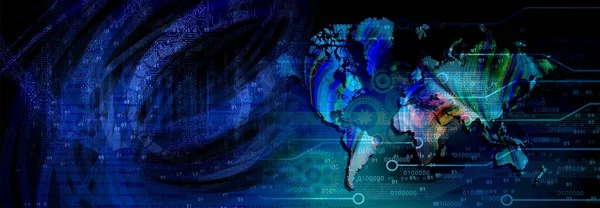 ikili kodlu soyut arkaplan