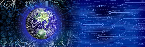 soyut yapay zeka ve teknoloji temalı gövde arka planı