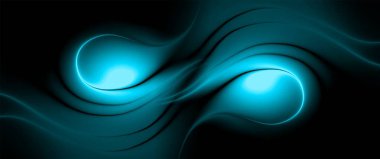 Soyut arkaplan. Renkli dalgalı tasarım duvar kağıdı. yaratıcı grafik 2D çizim. Dinamik şekilli modaya uygun sıvı örtüsü