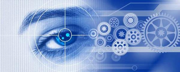 vites ve dişli tekerlekleri olan soyut arkaplan