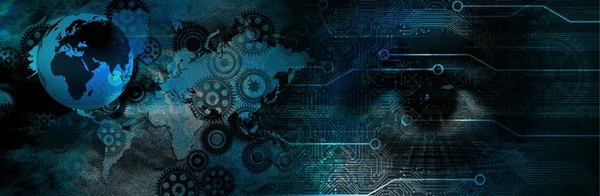 ikili kodlu soyut arkaplan