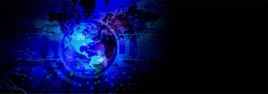 Soyut arka plan, renkli, yüksek teknoloji, ağ, teknoloji konsepti. 3d oluşturma