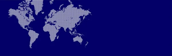 World Map Blue Background — Stock Photo, Image