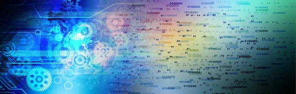 İkili kodlu devre kartının dijital bileşimi