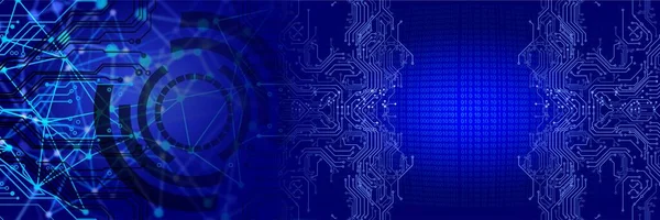 Devre kartı ile soyut arkaplan