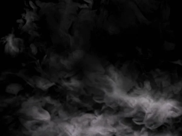 Black White Smoke Background Movement — Stockfoto