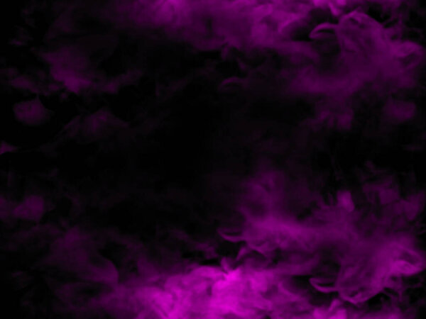 Abstract smoke texture on a black background. 3d illustration,