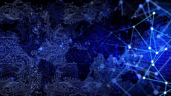 Soyut teknoloji geçmişi. 3d oluşturma